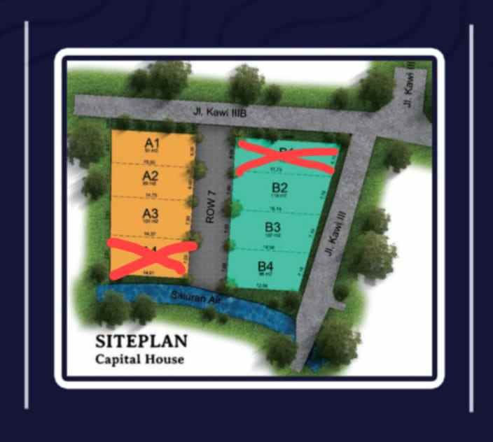 dijual rumah di cluster kawi candisari semarang