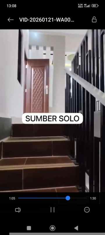 dijual rumah di sumber solo