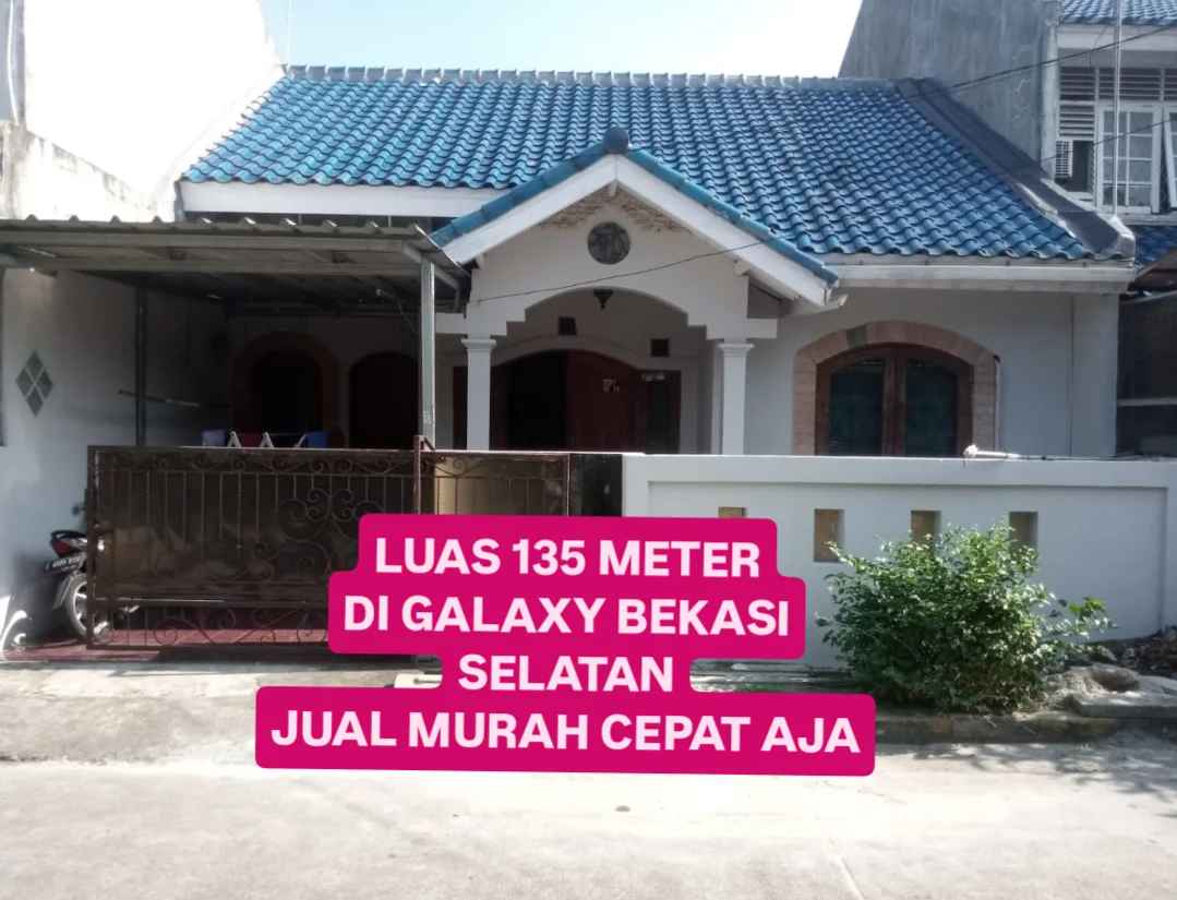 dijual rumah galaxy