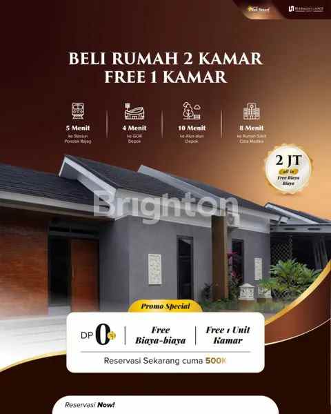 dijual rumah green bali resort 1 2 jl