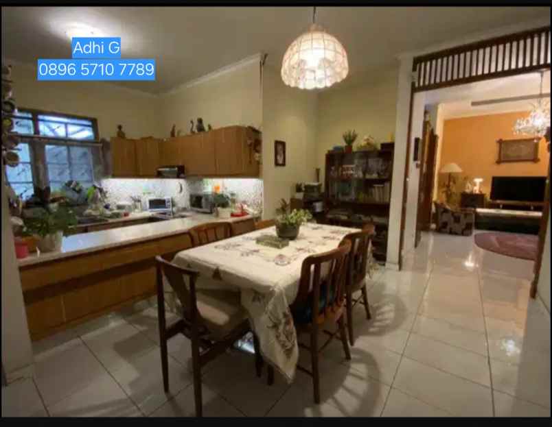 dijual rumah hook asri di pasteur bandung