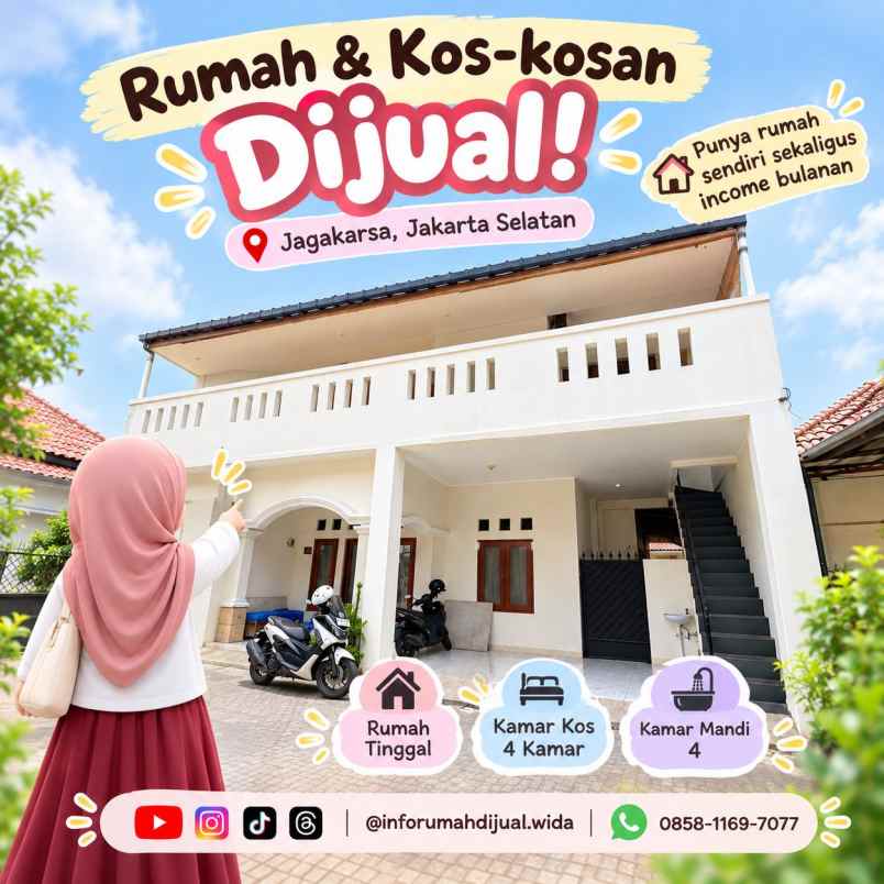 dijual rumah jagakarsa