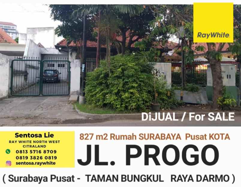 dijual rumah jalan progo
