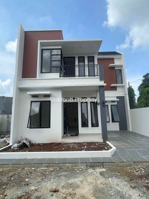 dijual rumah jalan raya ceger pondok aren