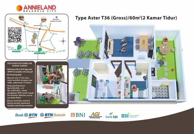 dijual rumah jalan raya megu cisoka