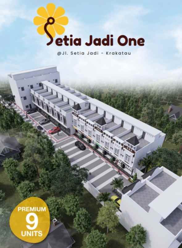 dijual rumah jalan setia jadi krakatau