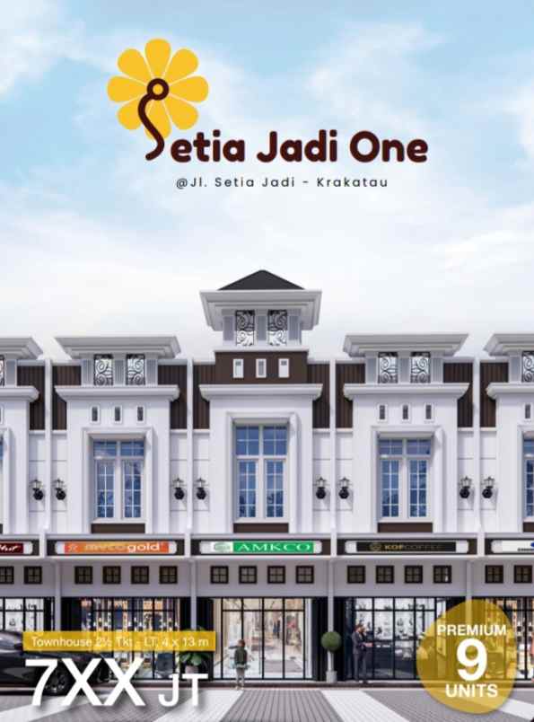 dijual rumah jalan setia jadi krakatau