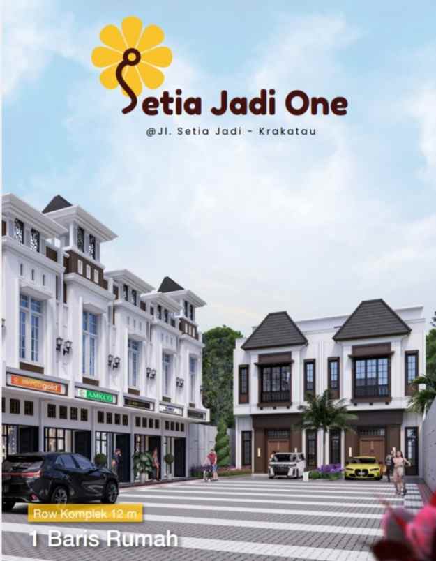 dijual rumah jalan setia jadi krakatau