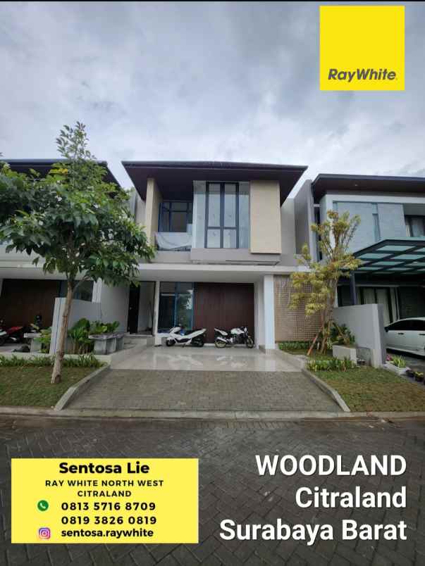 dijual rumah jalan woodland