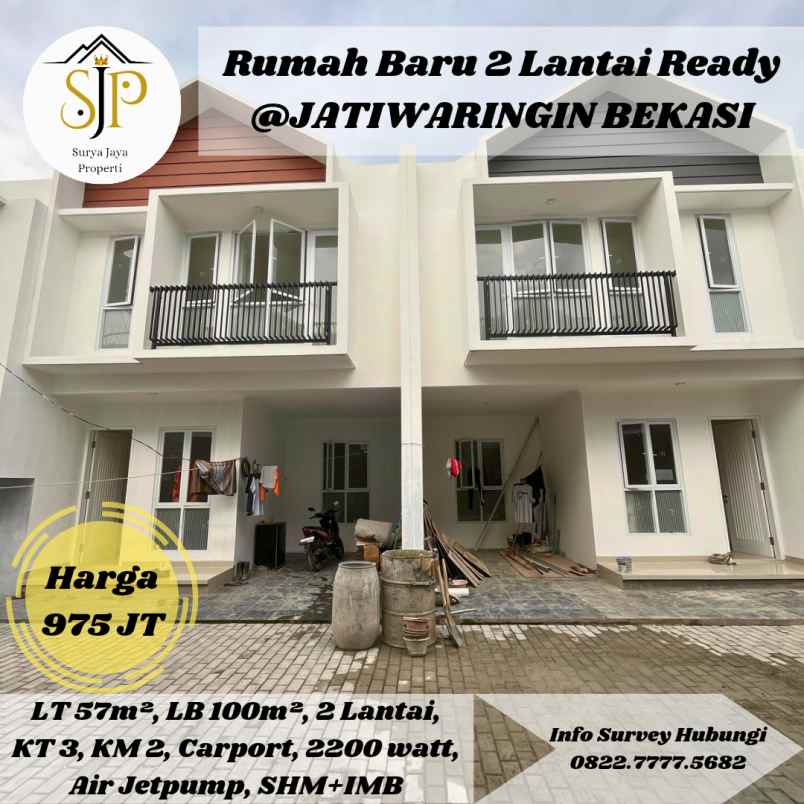 dijual rumah jatiwaringin bekasi