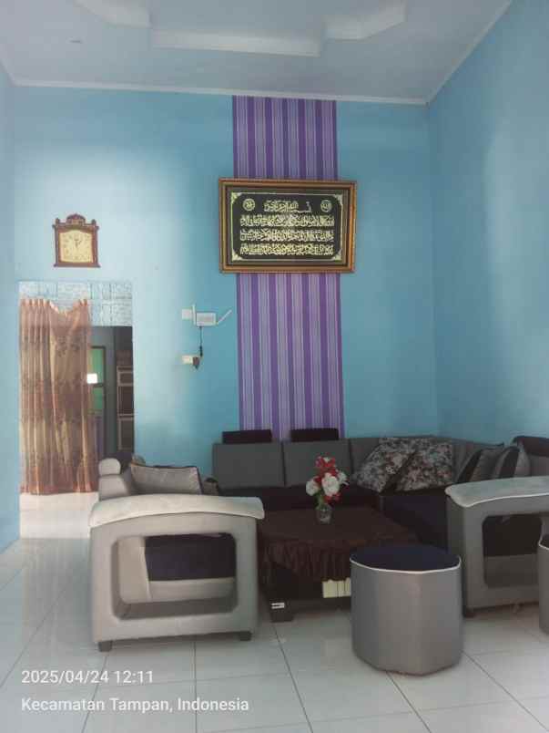 dijual rumah jl garuda sakti km 2