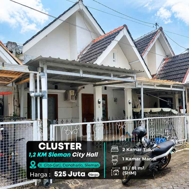 dijual rumah jl gito gati