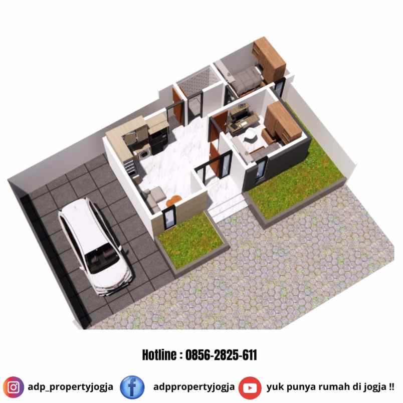 dijual rumah jl godean km 12