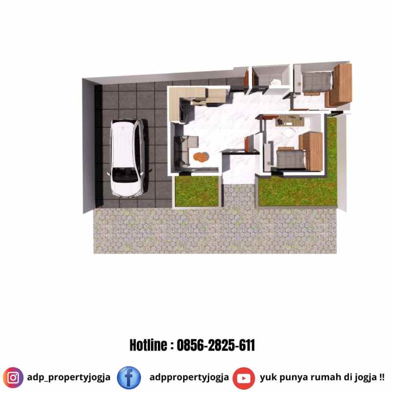 dijual rumah jl godean km 12