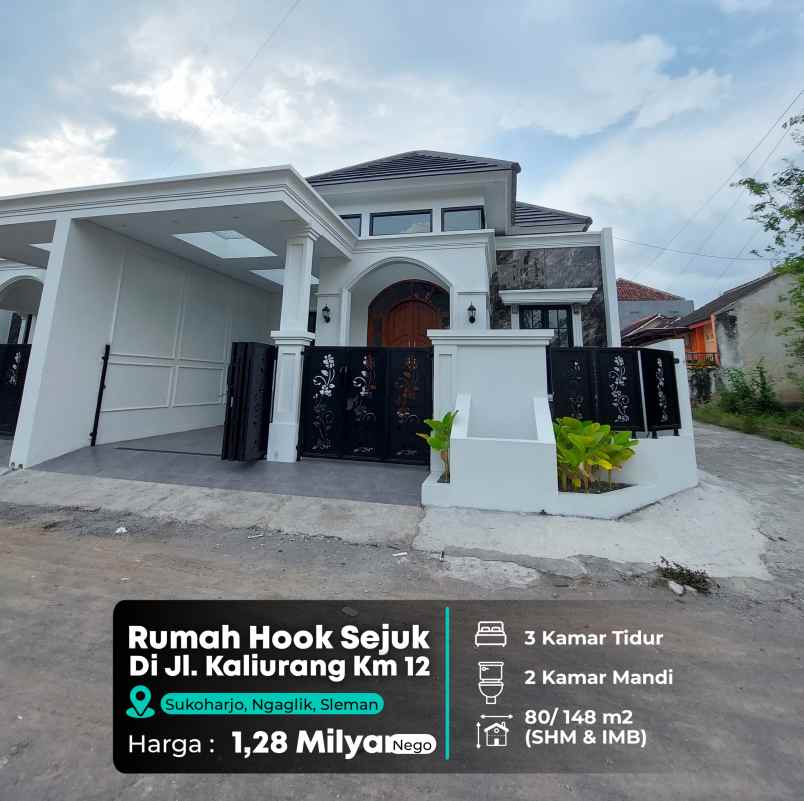 dijual rumah jl kaliurang km 12