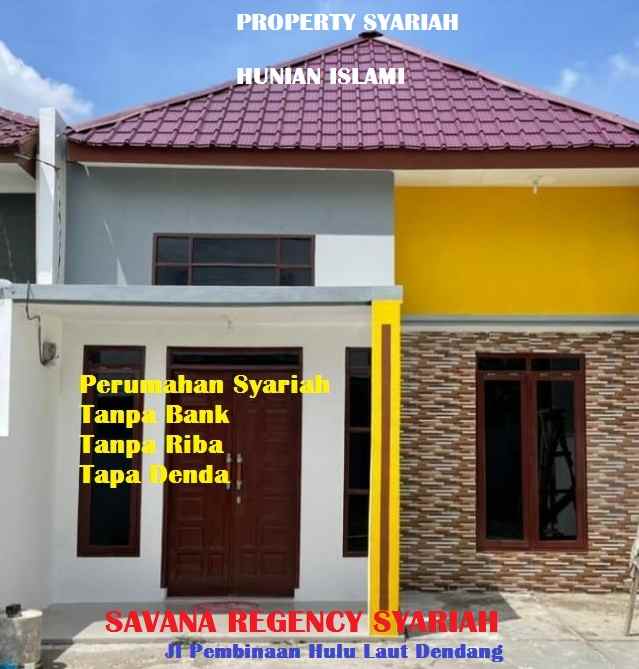 dijual rumah jl pembinaan hulu laut dendang