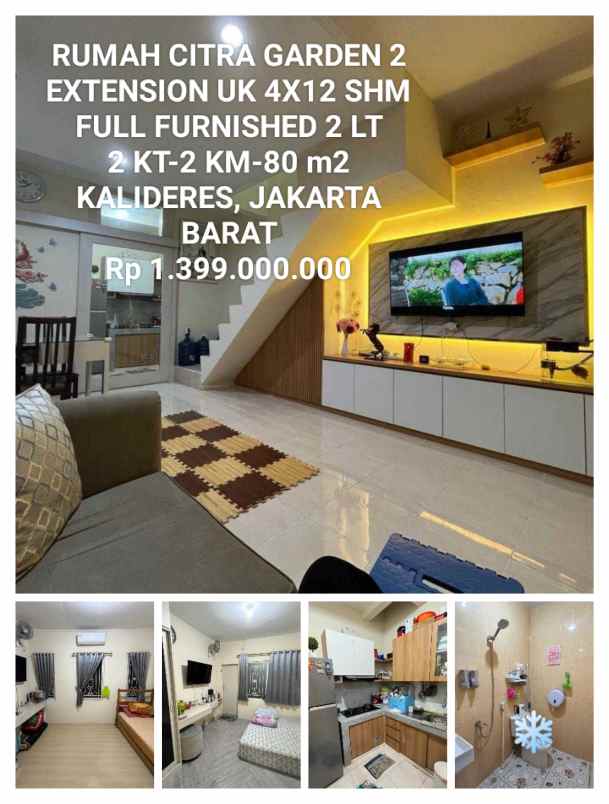 dijual rumah kalideres