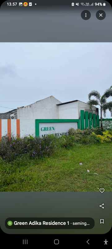 dijual rumah karang sentosa