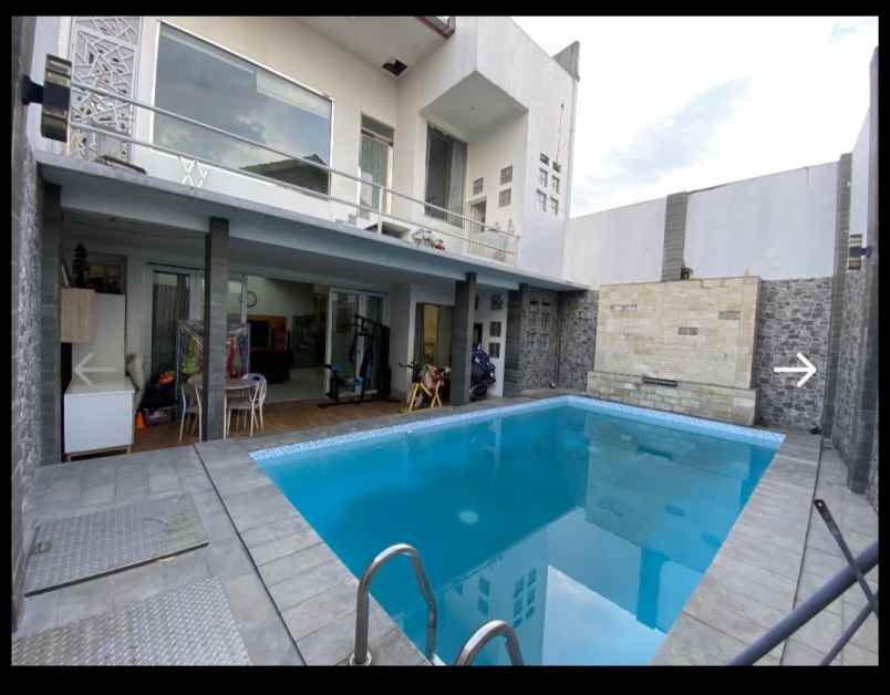 dijual rumah mewah swimming pool di margahayu bandung