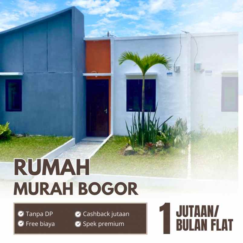 dijual rumah murah bogor puri lavender 3 kpr 1 jutaan