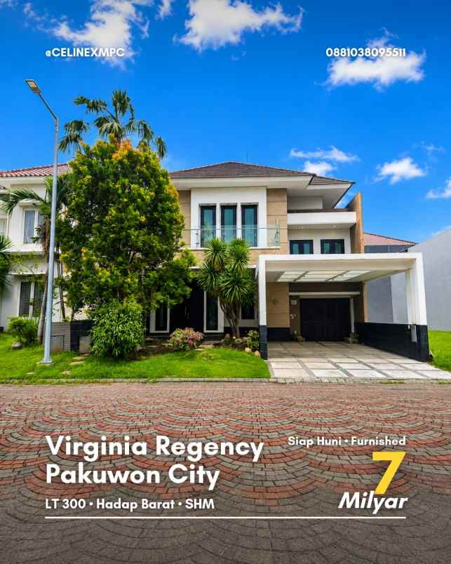 dijual rumah pakuwon city