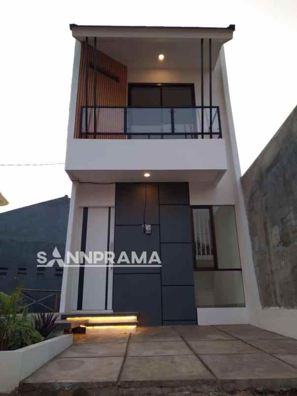 Rumah 2 Lantai Modern Style Dalam Cluster Di Pengasinan Sawangan