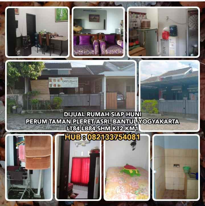 dijual rumah perum taman pleret asri