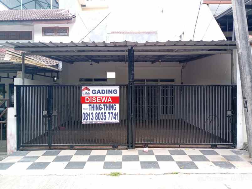 dijual rumah pondok gading utama kelapa