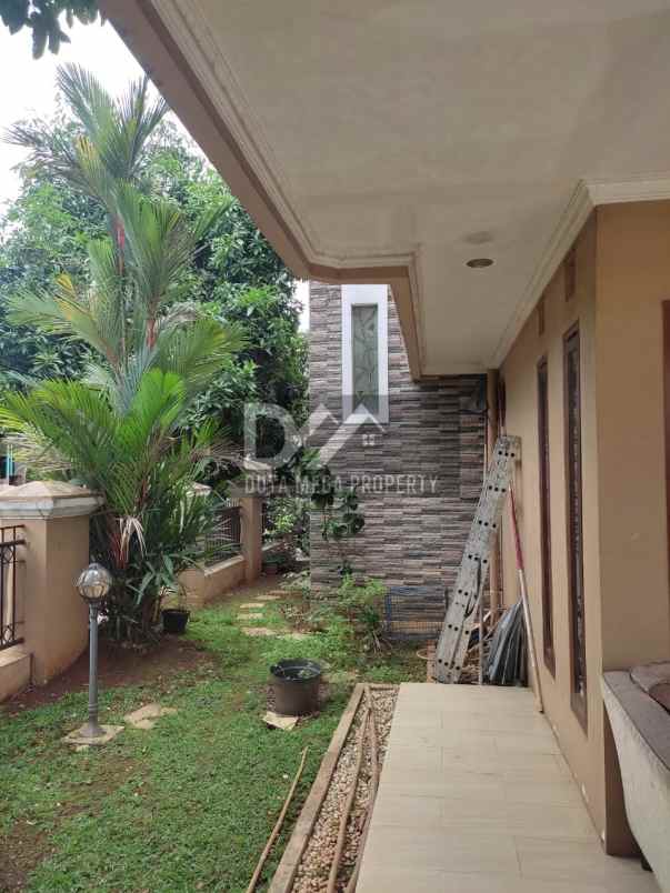 dijual rumah semi furnished di graha raya bintaro