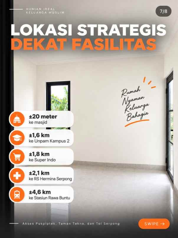 dijual rumah serpong tangerang