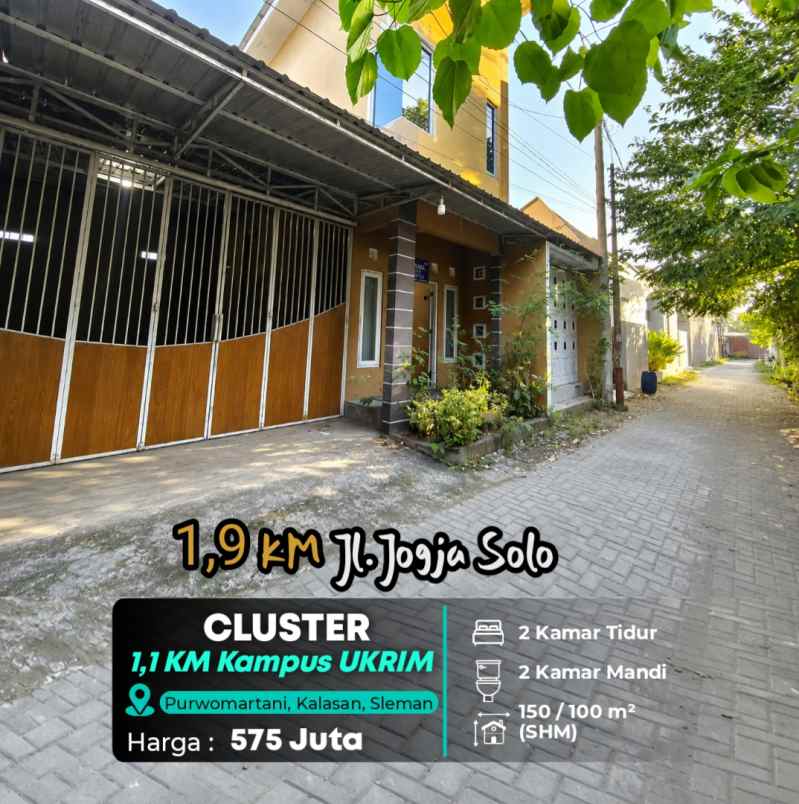 dijual rumah sleman