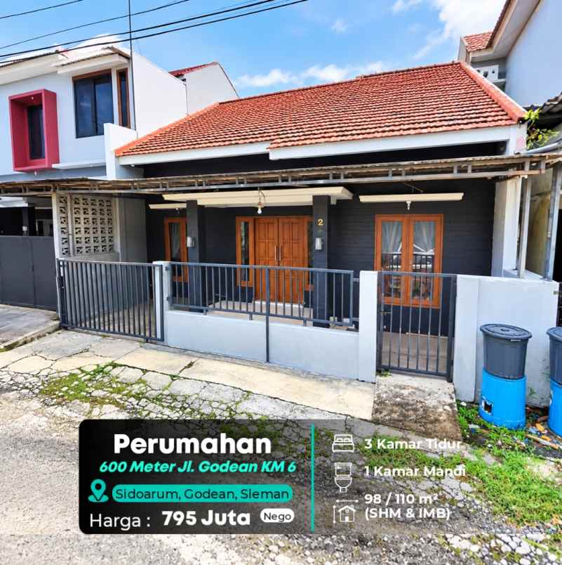 dijual rumah sleman