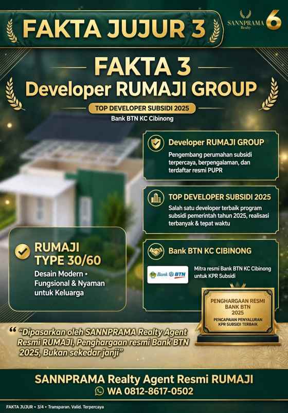 dijual rumah sma 1 ciseeng putat nutug