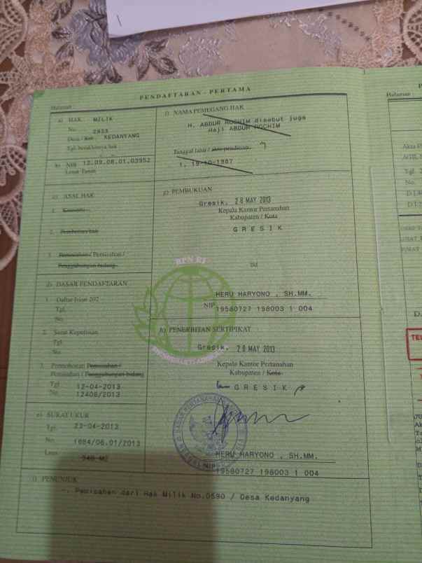 dijual rumah strategis di gresik dekat fasilitas umum