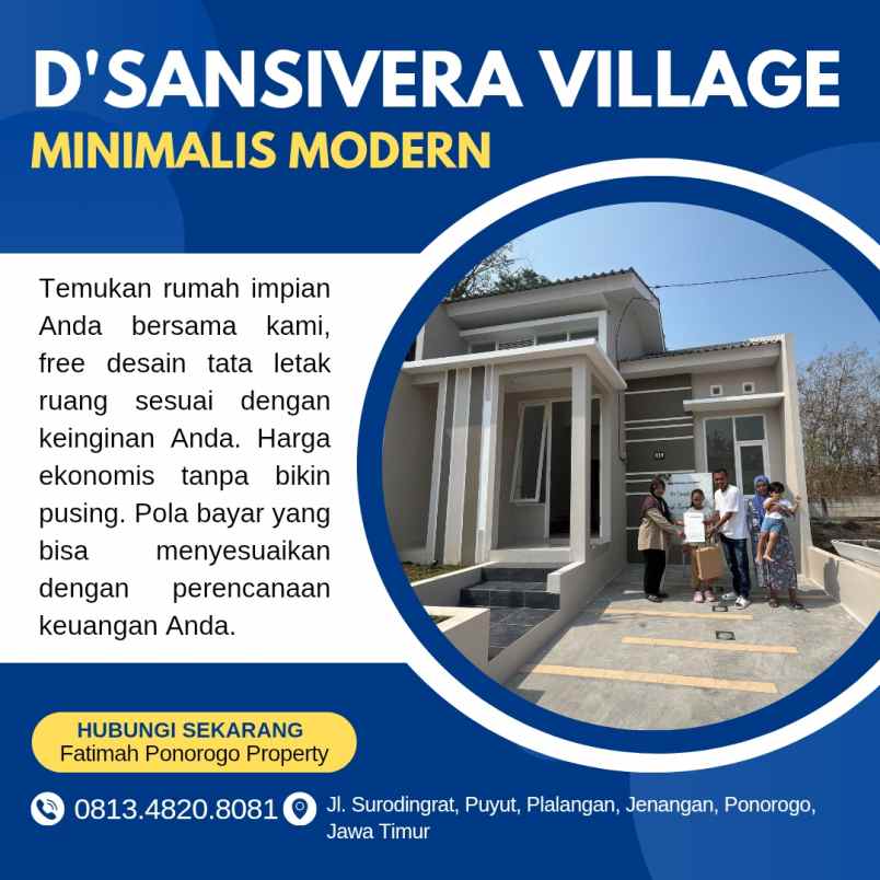 dijual rumah surodingrat puyut
