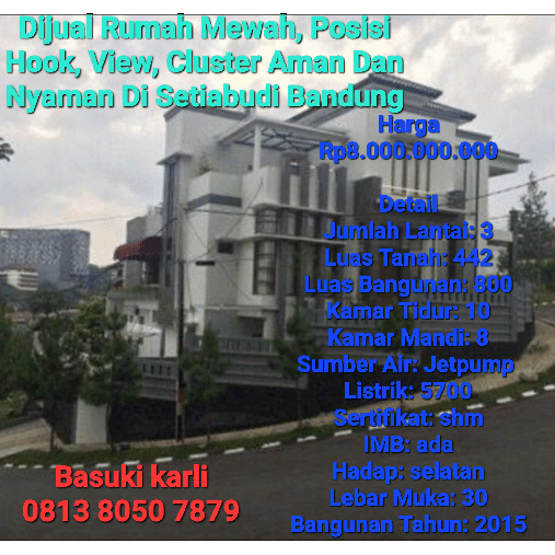 dijual rumah terrace setiabudi