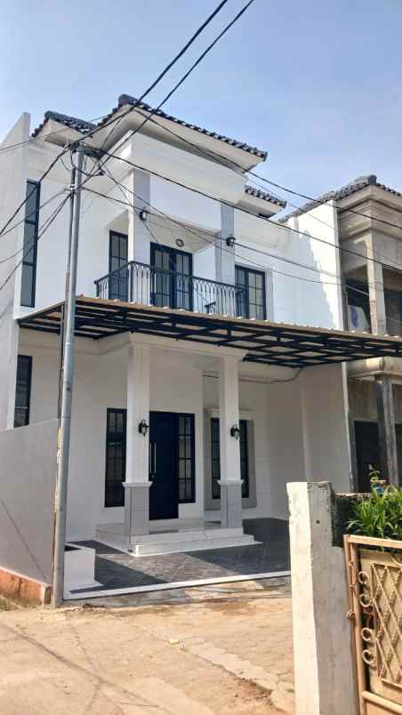 dijual rumah tirtajaya 5 menit stasiun