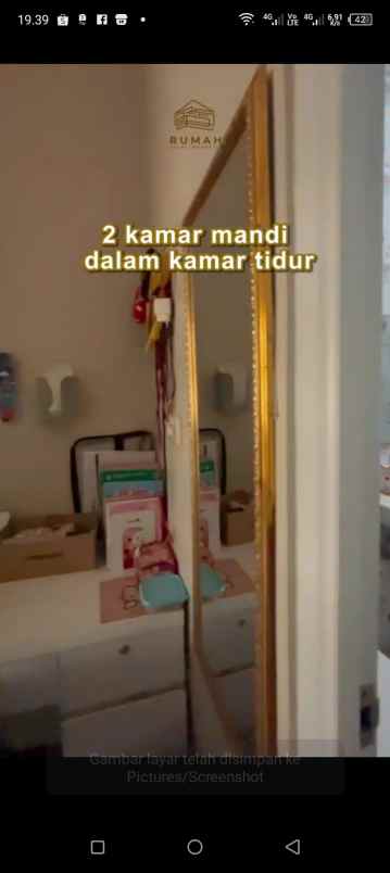 dijual rumah tirtajaya depok jawa barat