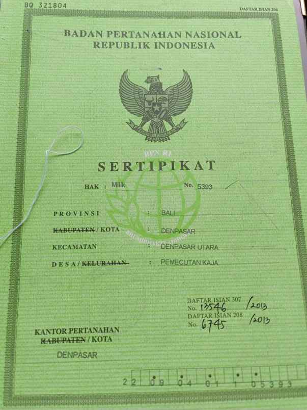 dijual tanah buluh indah