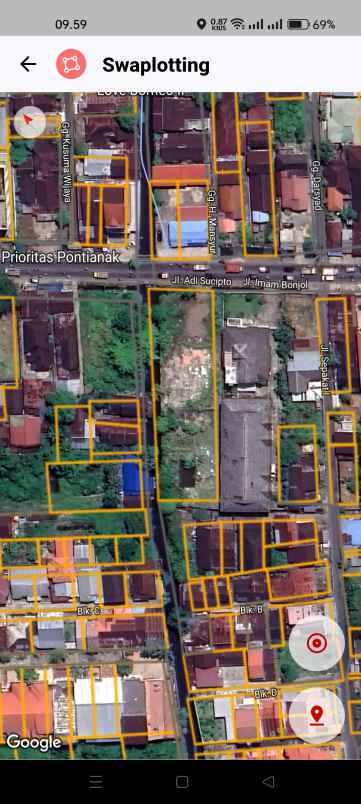 dijual tanah imam bonjol