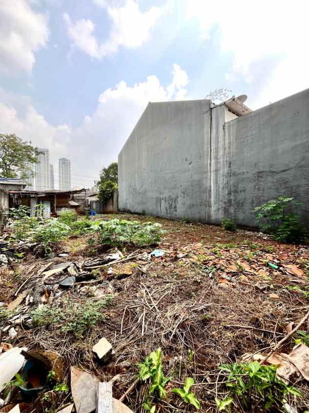 dijual tanah jalan bangka kemang