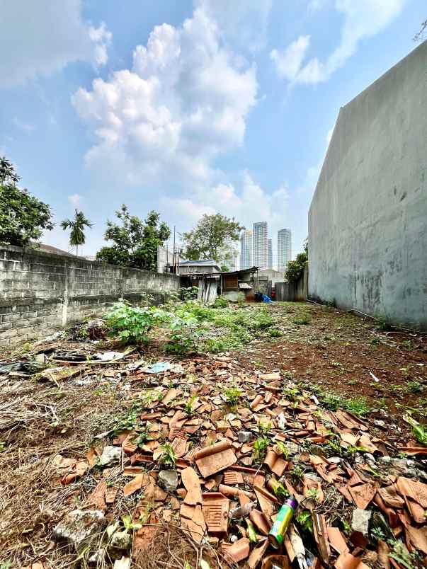 dijual tanah jalan bangka kemang