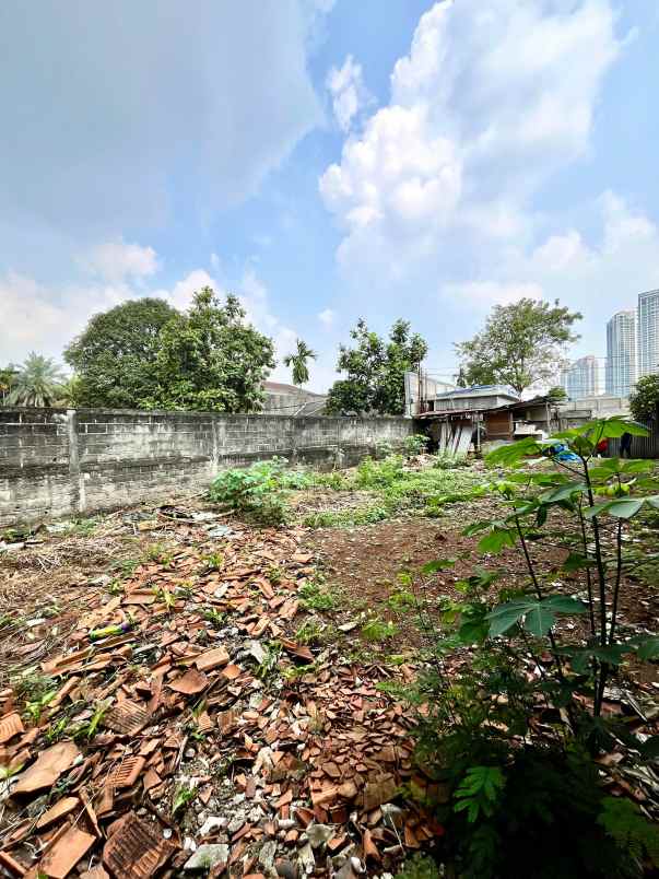 dijual tanah jalan bangka kemang