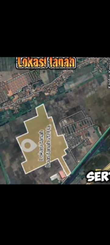 dijual tanah jalan raya kali cbl