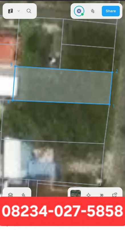 dijual tanah jalan tegal dukuh