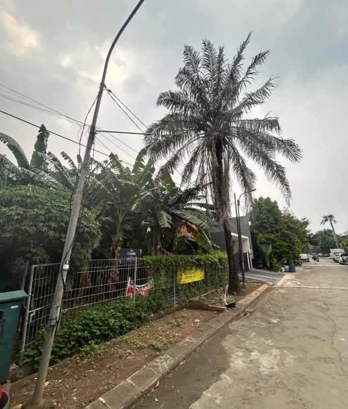 dijual tanah jl gunung salak no c a kav