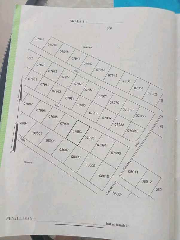 dijual tanah jl magelang