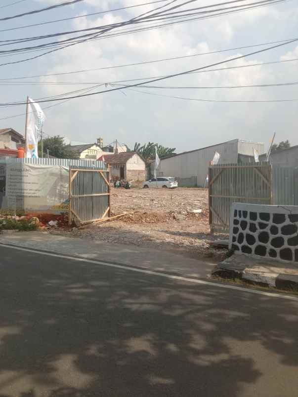 dijual tanah jl pondok kopi duren sawit