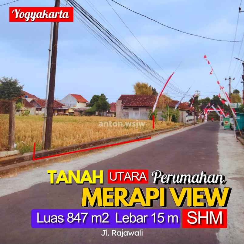 dijual tanah jl rajawali dayakan