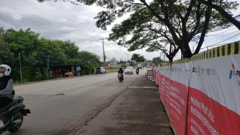 dijual tanah jl raya jakarta parigi